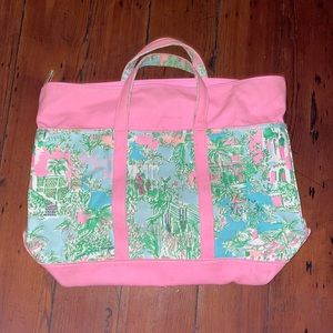 Lily Pulitzer Palm Beach Tote Bag